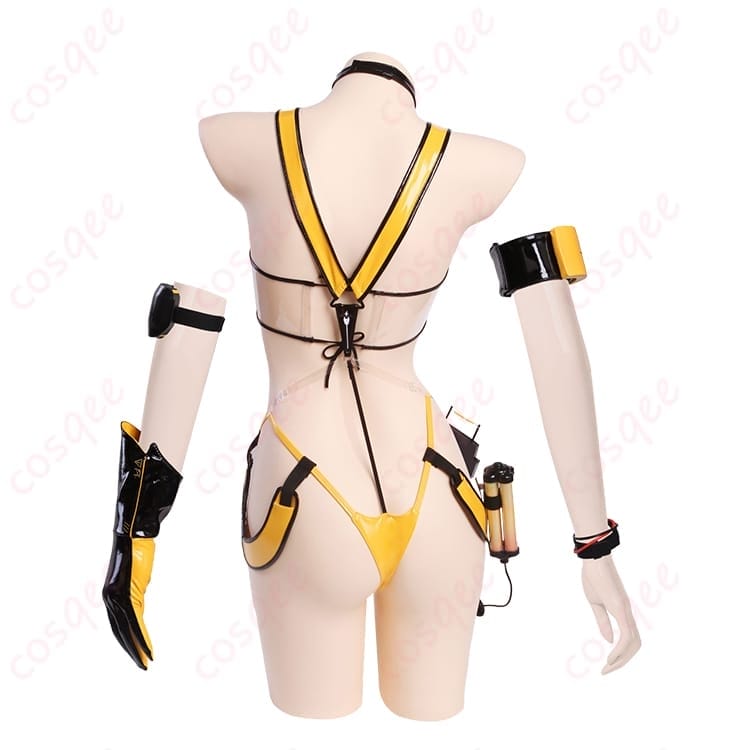 エレグ ブーム・アンド・ショック風コスプレ衣装 高発色で映える近未来デザイン - 2枚目の画像