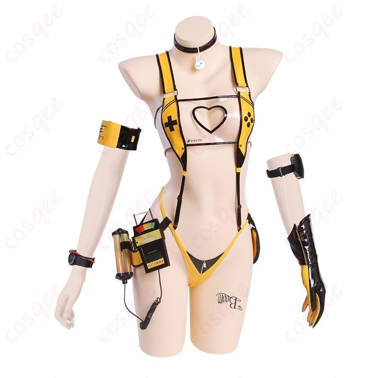 エレグ ブーム・アンド・ショック風コスプレ衣装 高発色で映える近未来デザイン - 1枚目の画像