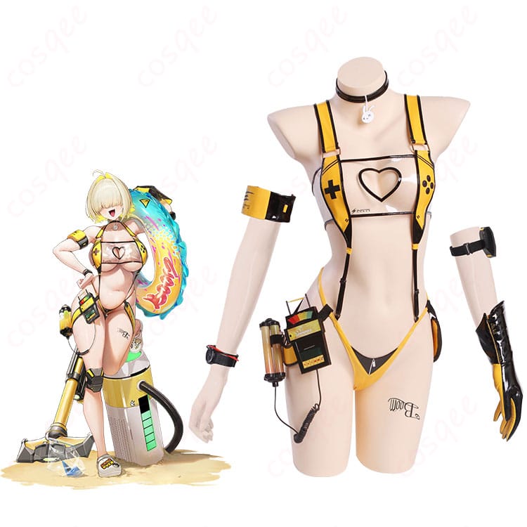 勝利の女神:NIKKE エレグ ブーム・アンド・ショック コスプレ衣装-1