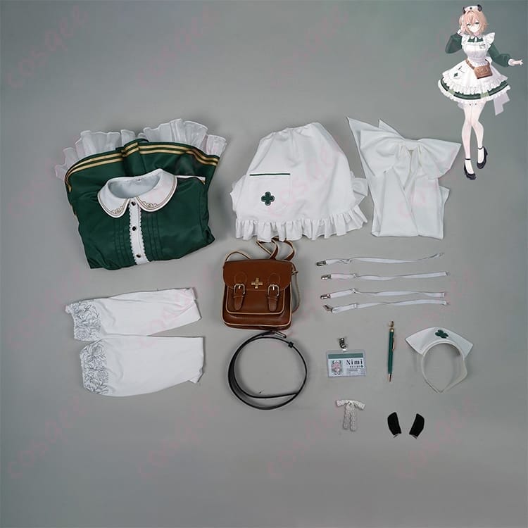 ニミ・ナイトメアのダークナース風コスプレ 衣装一式で写真映えを狙える - 7枚目の画像