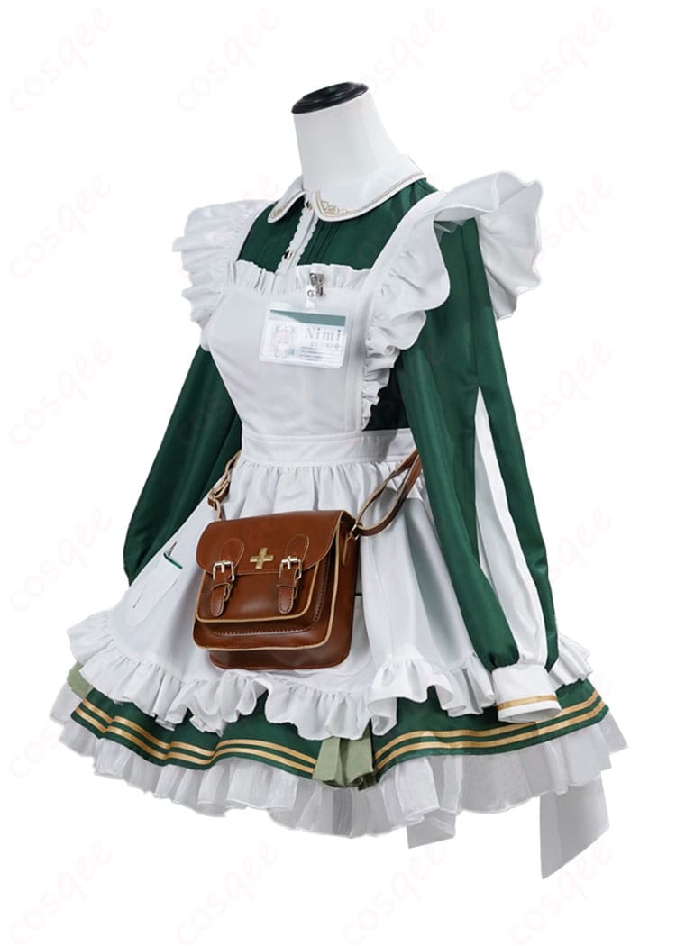 VTuber Nimi Nightmare(ニミ・ナイトメア) コスプレ衣装 ナース服-3