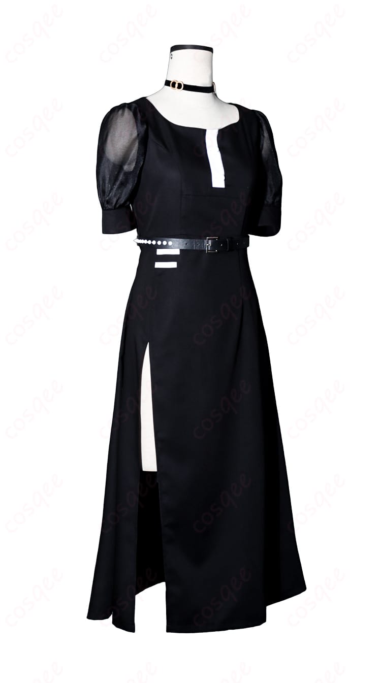 HUNDRED LINE -最終防衛学園- 雫原比留子 私服 コスプレ衣装-4