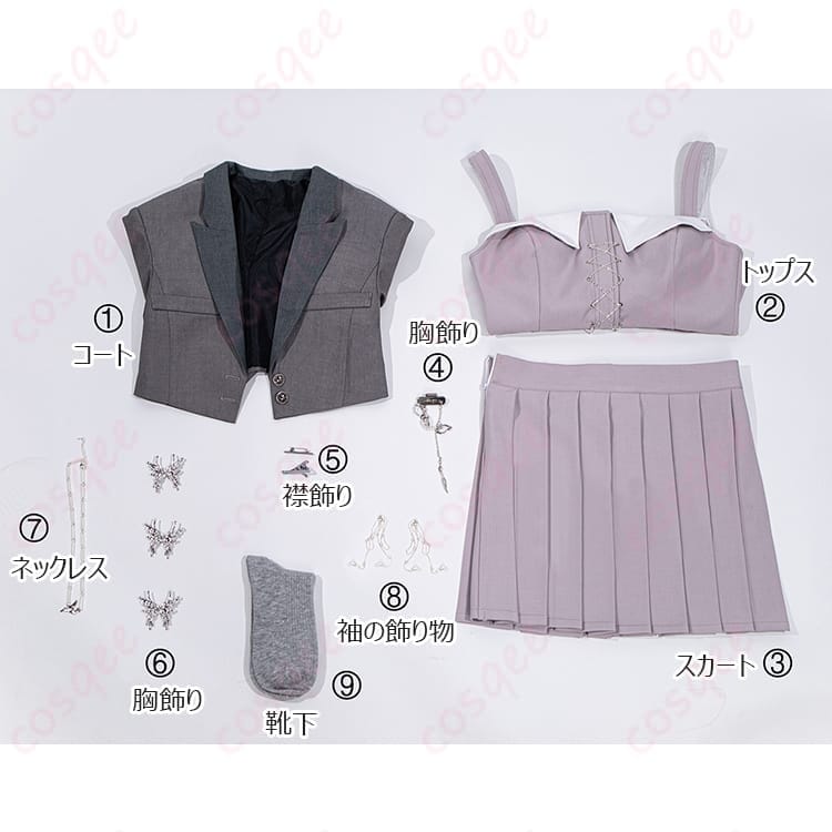 恋と深空 主人公「心を巡る言葉」コスプレ 衣装一式で世界観をまとえる - 4枚目の画像