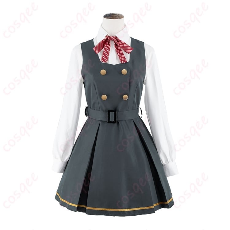 ブルーアーカイブ 板垣カノエの学園ガーリー制服コスプレ S〜XLで写真映えを狙える一着 - 1枚目の画像