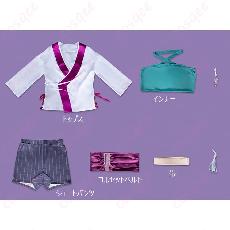 千恋＊万花 常陸茉子の和モダン私服コスプレ 街撮りもイベントも映える一着 - 5枚目の画像