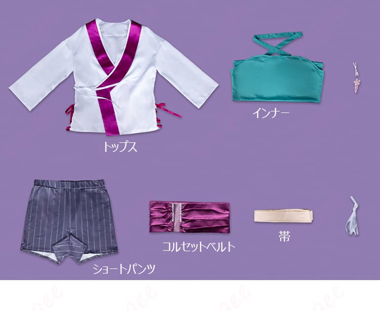 千恋*万花 常陸茉子 私服 コスプレ衣装-11