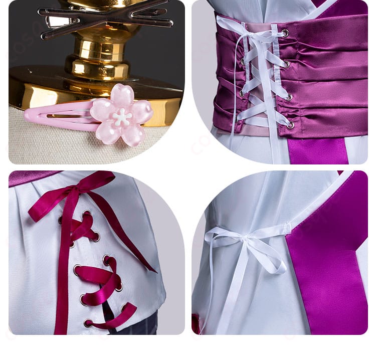 千恋*万花 常陸茉子 私服 コスプレ衣装-8