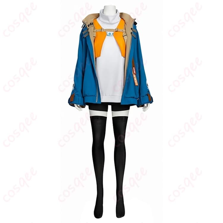 ユニカのクールさを纏う ギルティギア ストライヴ コスプレ衣装セット - 1枚目の画像