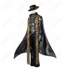 第五人格 隠者アルヴァの金箔風コスプレ衣装で荘厳な雰囲気をまとう - 1枚目の画像（サムネイル）