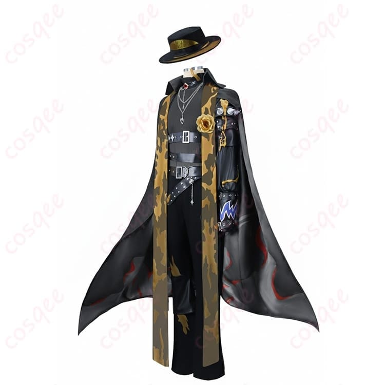 第五人格 隠者アルヴァの金箔風コスプレ衣装で荘厳な雰囲気をまとう - 1枚目の画像