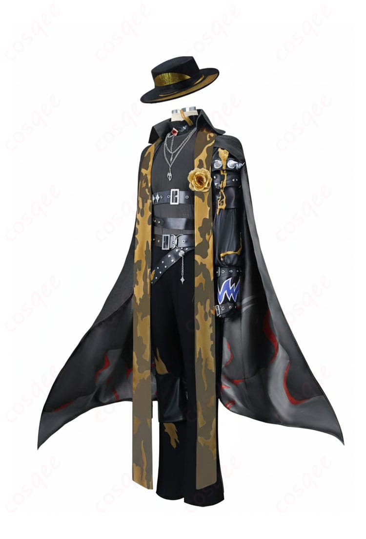 IdentityV 第五人格 隠者(アルヴァ・ロレンツ) 金箔 コスプレ衣装-2