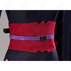 銀魂の月詠になりきる和装くノ一コーデ 黒金が映えるセットアップ - 5枚目の画像（サムネイル）