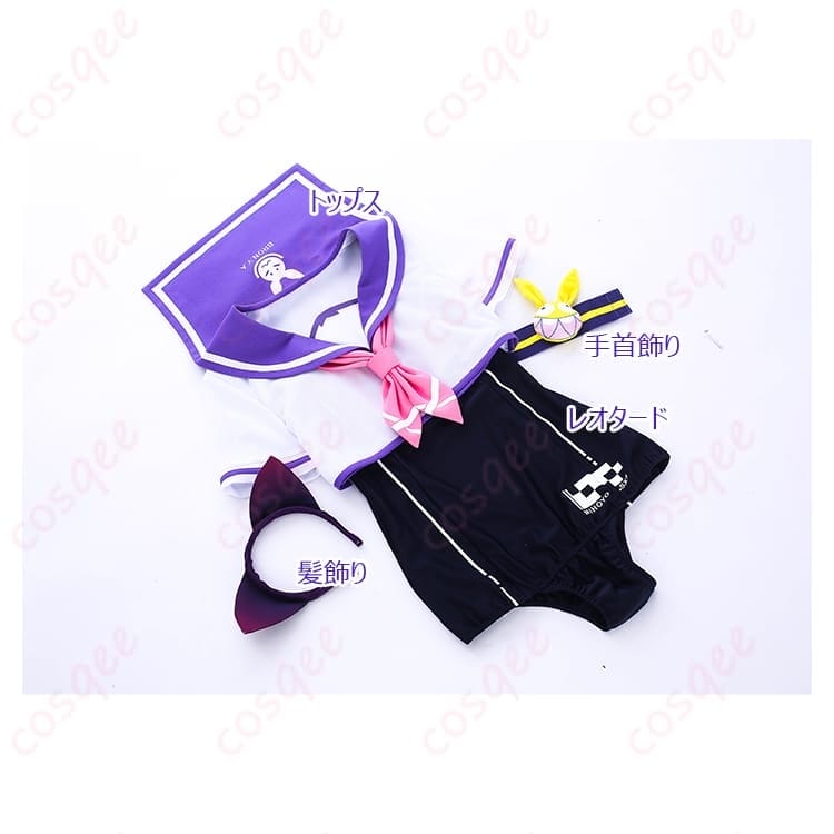 崩壊3rd ブローニャ・ザイチクのスクール水着風コスプレでクールに映える - 6枚目の画像