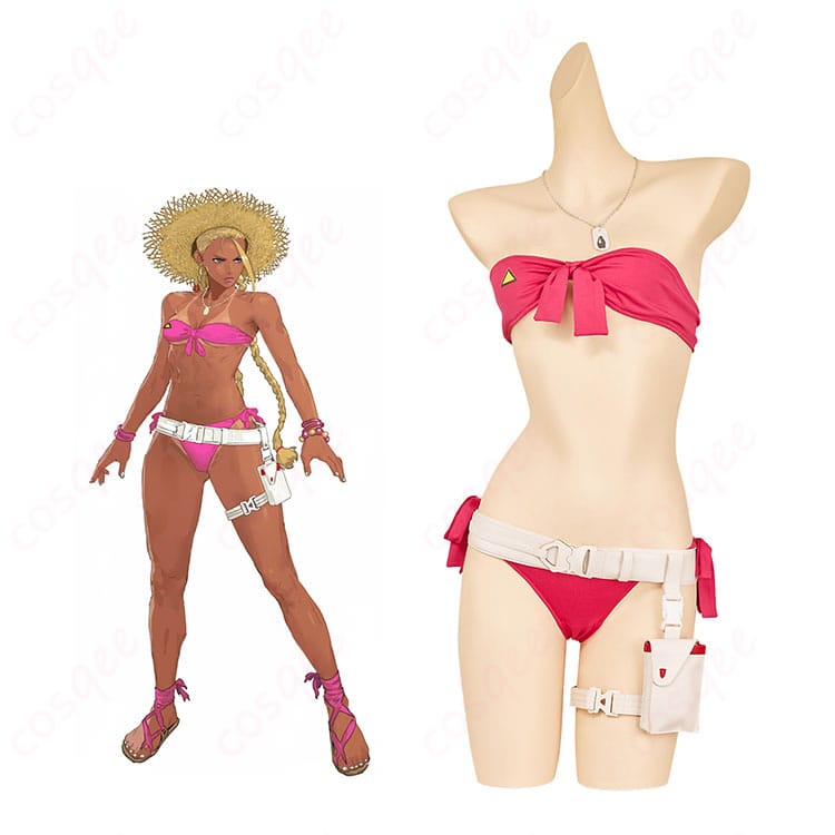 ストリートファイター6 キャミィ 水着 コスプレ衣装-1