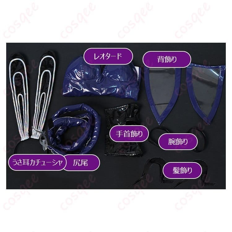 ニュージャージーのバニー姿に変身する華やかセット 高発色で写真映え抜群 - 6枚目の画像