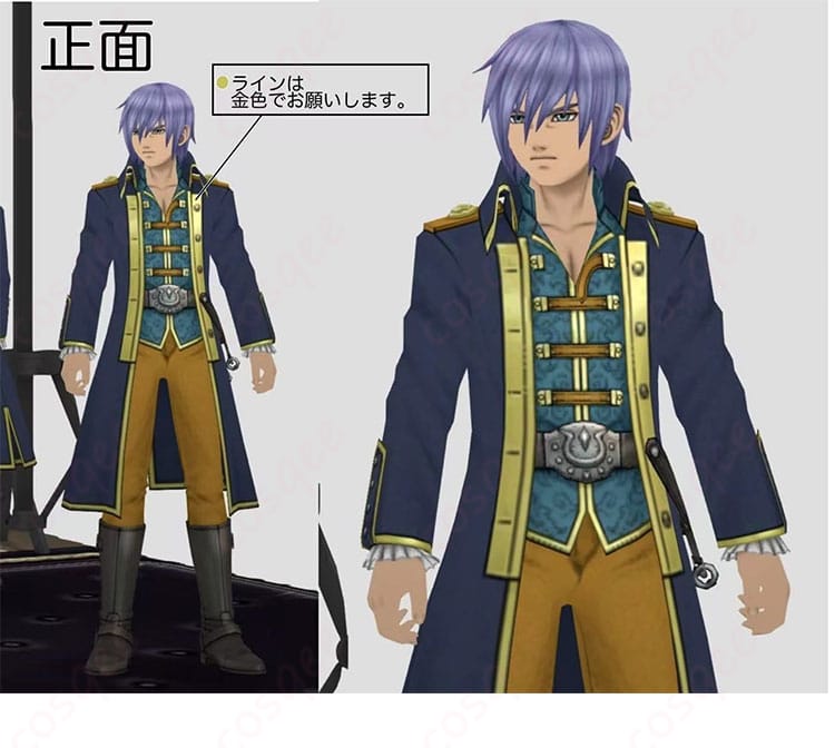 ドラクエトレジャーズ クオードの像 コスプレ衣装-1