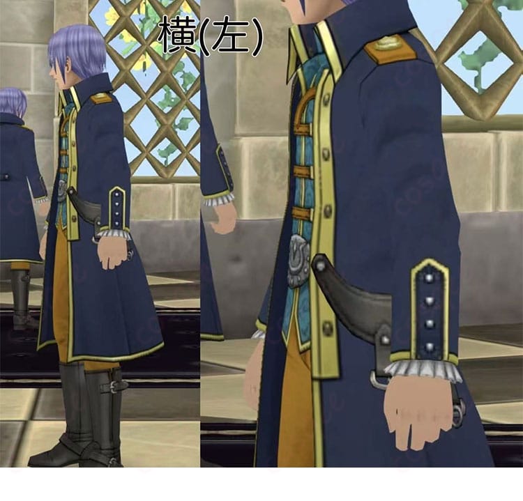 ドラクエトレジャーズ クオードの像 コスプレ衣装-2