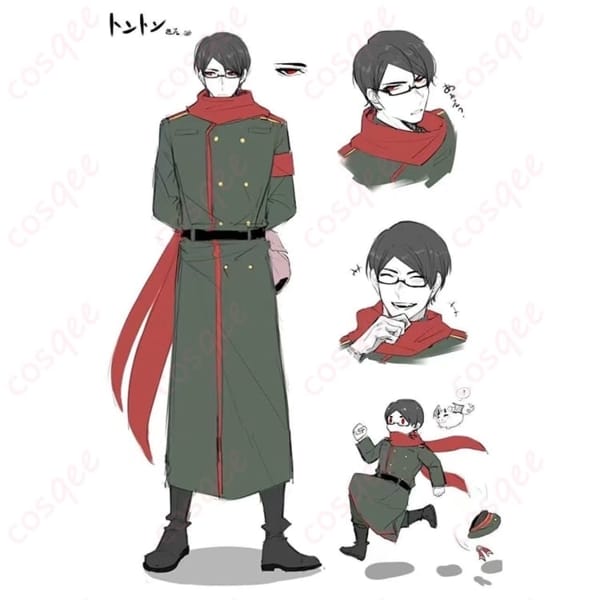 トントンの雰囲気を纏うコートセット ミリタリー調で撮影もイベントもキマる