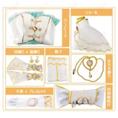 南ことり お化粧の魔法編 コスプレ衣装 甘め配色で写真映え 小物まで揃って可憐に決まる - 5枚目の画像（サムネイル）