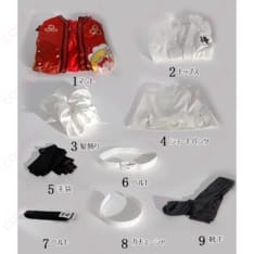 凶鳥狂死香 私服コスプレ一式 マント映えで小悪魔感を演出しやすいセット - 5枚目の画像（サムネイル）