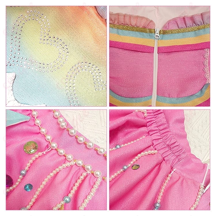 アイカツスターズ 虹野ゆめ レインボーエトワール風コスプレ 衣装一式で華やかに決める - 3枚目の画像