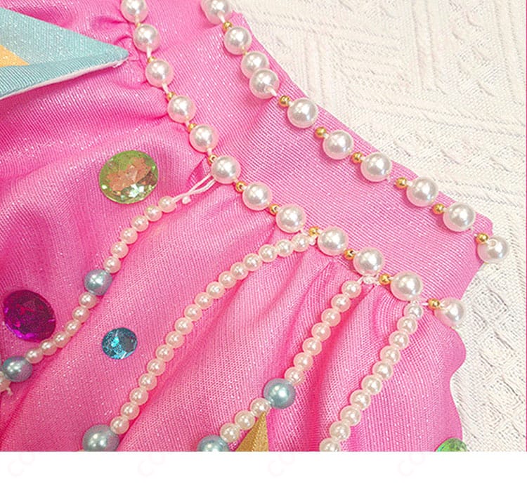 アイカツ! 星のツバサ レインボーエトワールコーデ 虹野ゆめ コスプレ衣装-4