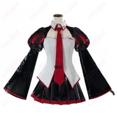 雑音ミクのダークな魅力を纏うコスプレ衣装 クールに決まるXS〜XL展開 - 1枚目の画像（サムネイル）