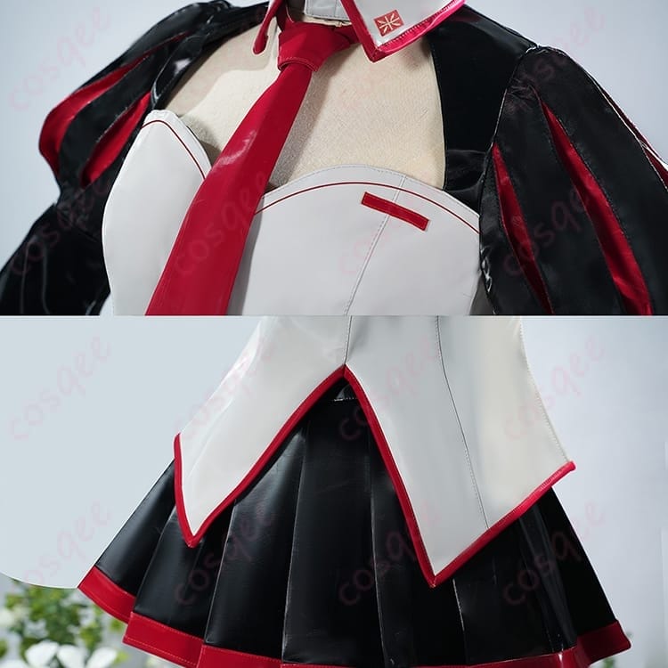 雑音ミクのダークな魅力を纏うコスプレ衣装 クールに決まるXS〜XL展開 - 4枚目の画像
