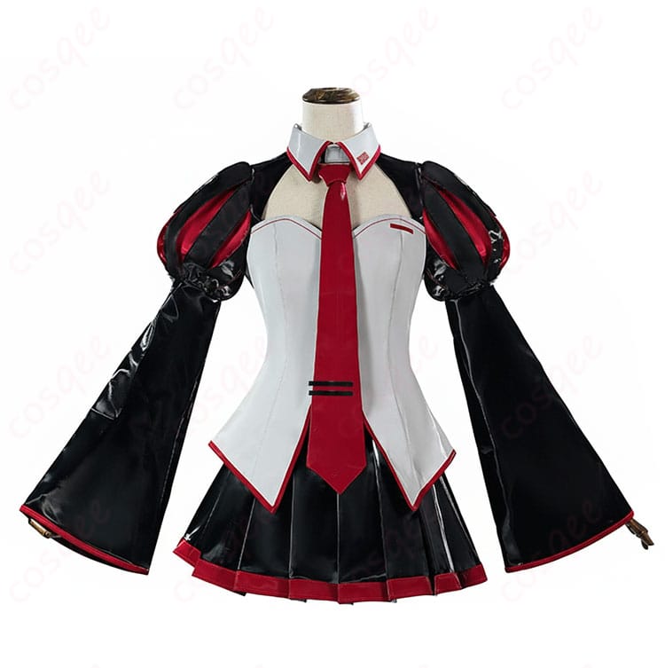 初音ミク亜種 雑音ミク コスプレ衣装-2