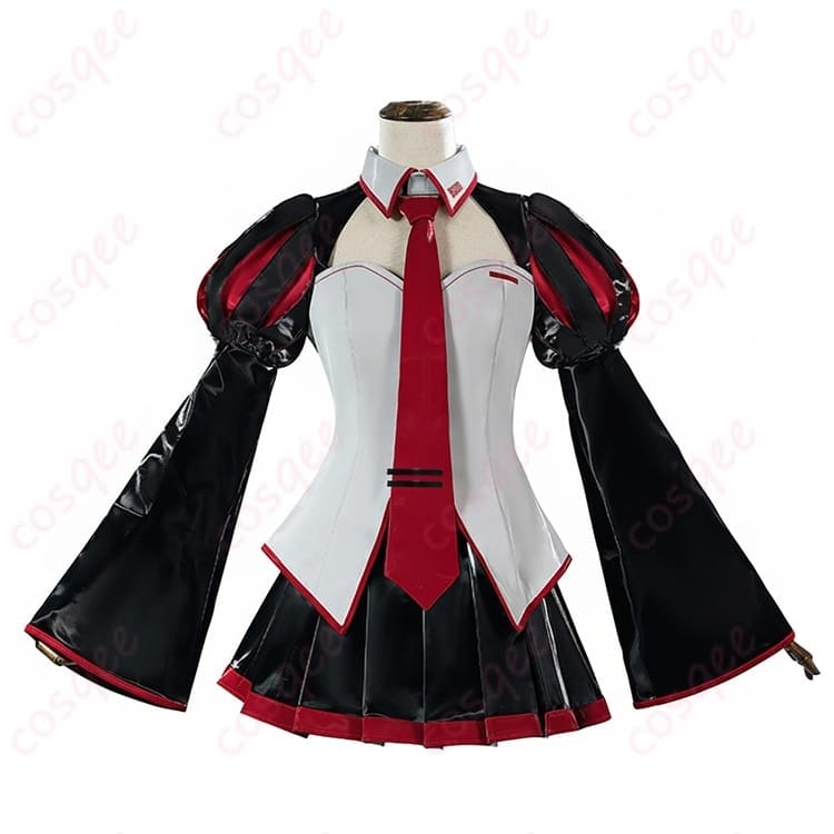 雑音ミクのダークな魅力を纏うコスプレ衣装 クールに決まるXS〜XL展開 - 1枚目の画像
