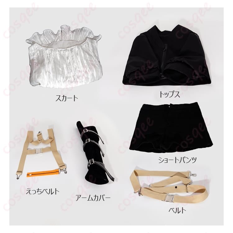 ガールズバンドクライ 河原木桃香 薄采ディスプレイ風コスプレ 衣装セットでライブも撮影も映える - 5枚目の画像