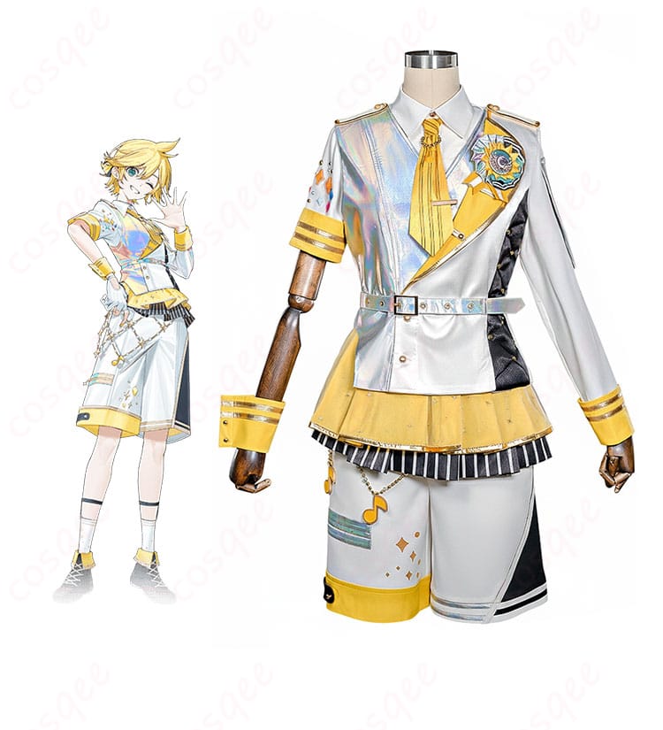 プロジェクトセカイ 5th Anniversary 感謝祭 鏡音レン コスプレ衣装-1