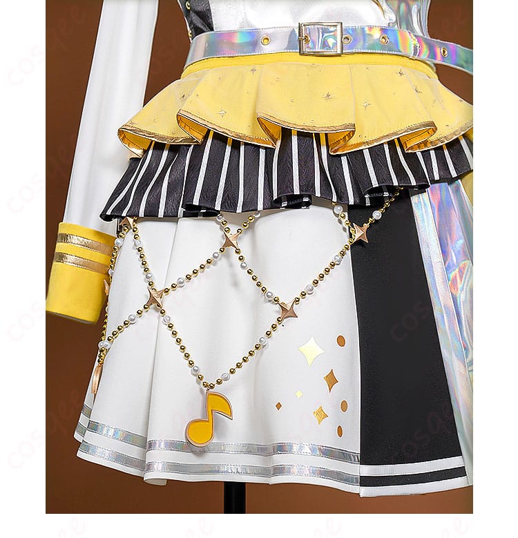 プロジェクトセカイ 5th Anniversary 感謝祭 鏡音リン コスプレ衣装-8