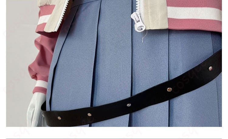 銀魂 3年Z組銀八先生 神楽 コスプレ衣装 スタジャン セーラー服-11