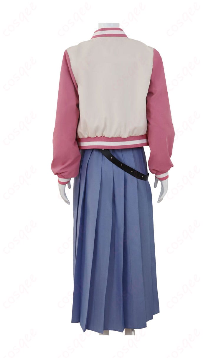 銀魂 3年Z組銀八先生 神楽 コスプレ衣装 スタジャン セーラー服-5