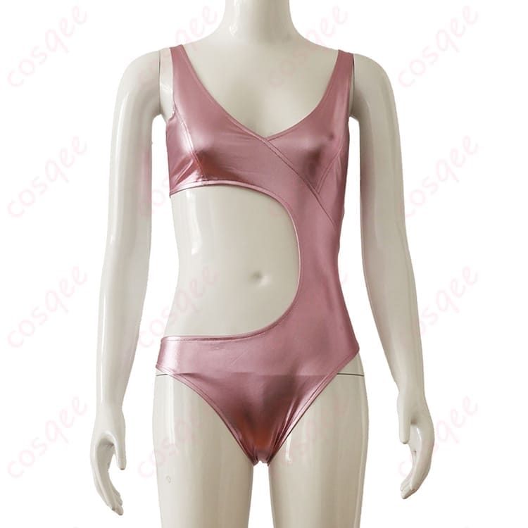 サブスタンスのスーをスタイリッシュに再現する水着レオタード風コスプレ - 1枚目の画像