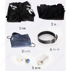 HUNDRED LINE 面影歪 私服和装コーデ コスプレ衣装 撮影に強い着やすいセット - 5枚目の画像（サムネイル）