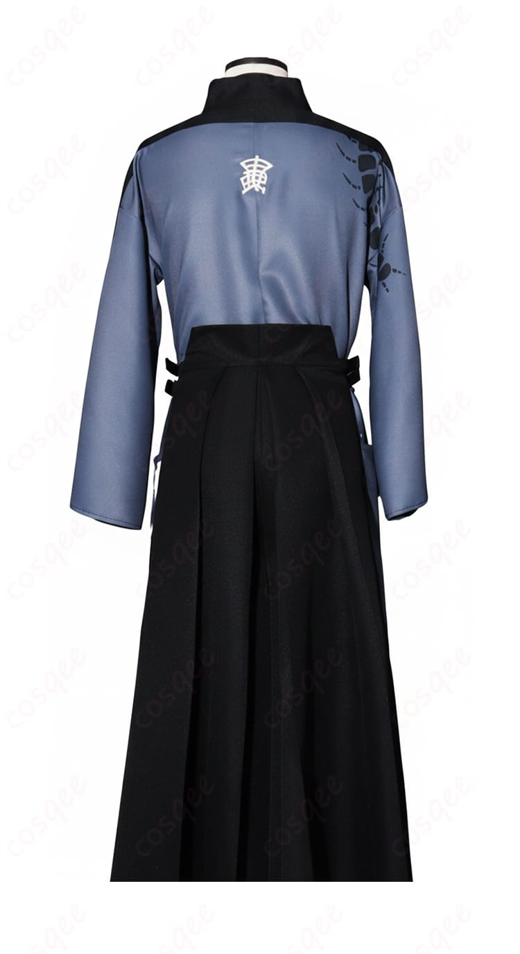 HUNDRED LINE -最終防衛学園- 面影歪 私服 和服 コスプレ衣装-4