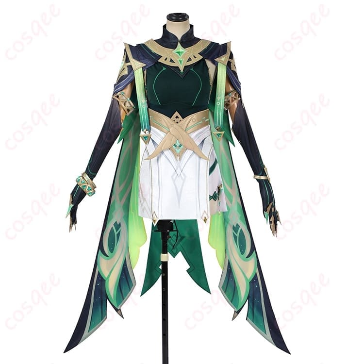 原神のニィロウになりきる踊り子風コスプレ衣装 軽やかで写真映えするセット - 1枚目の画像