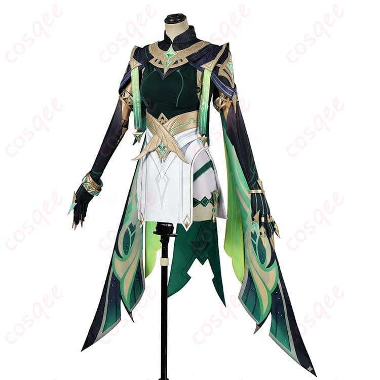 原神のニィロウになりきる踊り子風コスプレ衣装 軽やかで写真映えするセット - 2枚目の画像