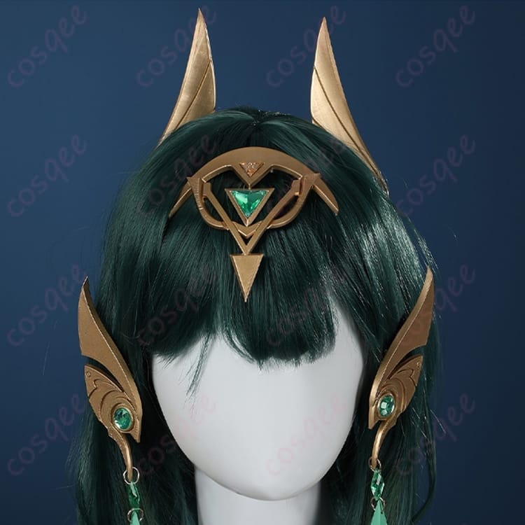 原神のニィロウになりきる踊り子風コスプレ衣装 軽やかで写真映えするセット - 4枚目の画像