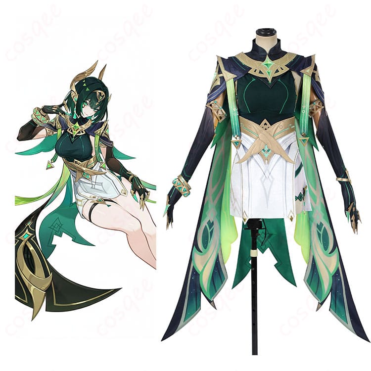 原神 ネフェル コスプレ衣装-1
