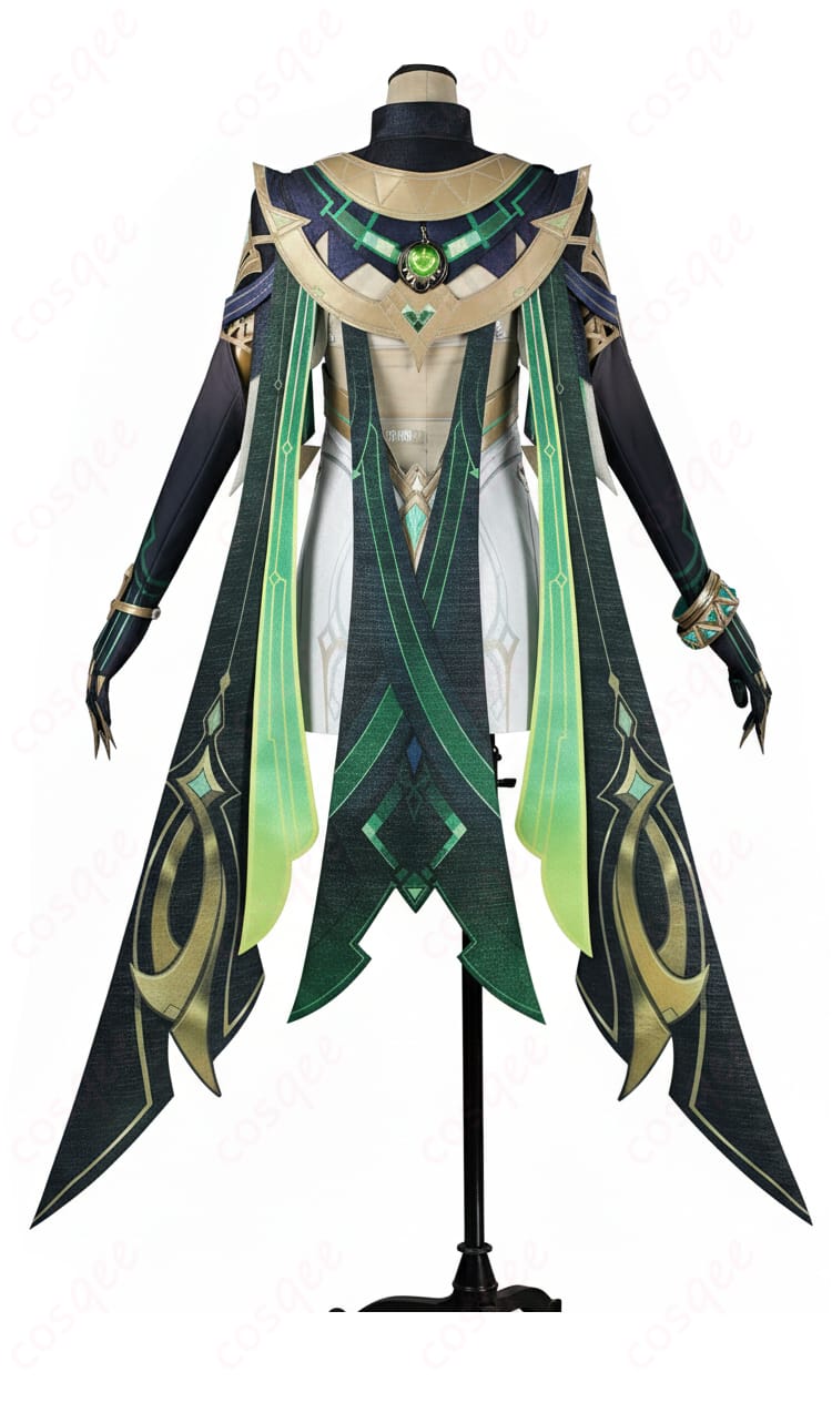 原神 ネフェル コスプレ衣装-4