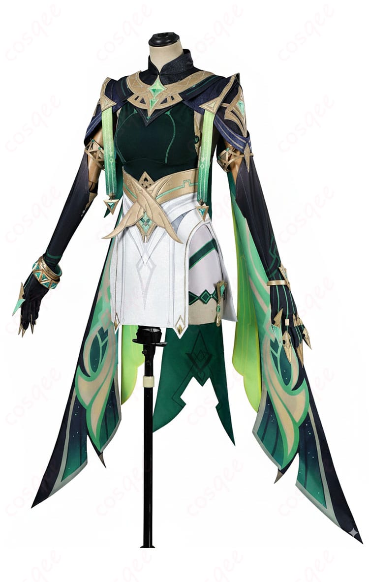 原神 ネフェル コスプレ衣装-3