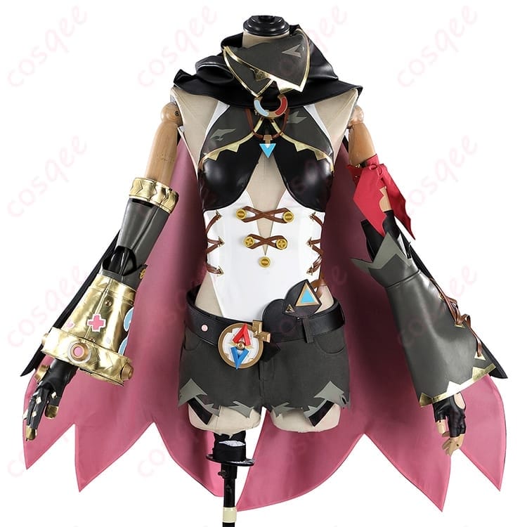 原神 ヤフォダ コスプレ衣装 ミステリアスな魅力を纏える写真映えセット - 1枚目の画像