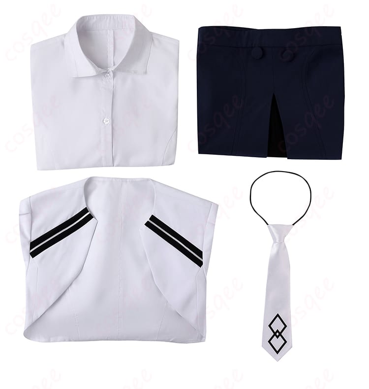 Fate/Grand Order マシュ・キリエライト 新衣装 コスプレ衣装-8