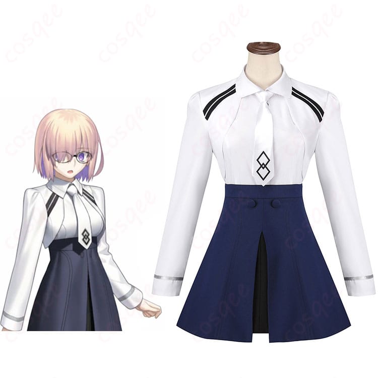 Fate/Grand Order マシュ・キリエライト 新衣装 コスプレ衣装-1