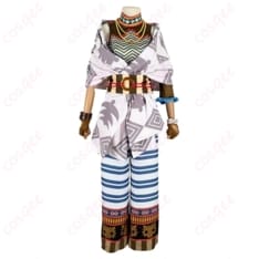 ツイステのレオナを堂々再現 ハロウィン百獣の装束風コスプレ衣装 - 1枚目の画像（サムネイル）