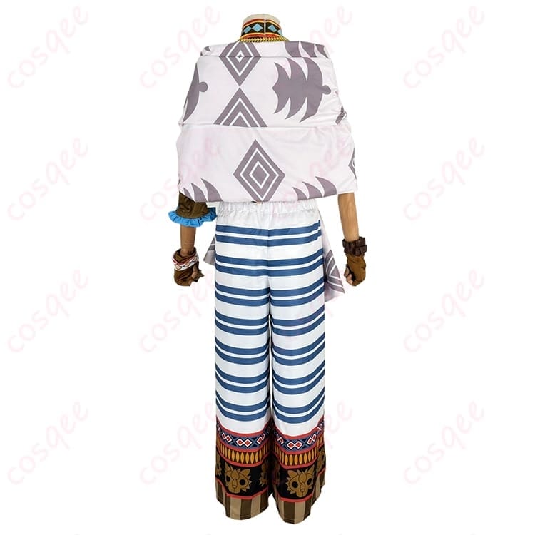 ツイステのレオナを堂々再現 ハロウィン百獣の装束風コスプレ衣装 - 4枚目の画像