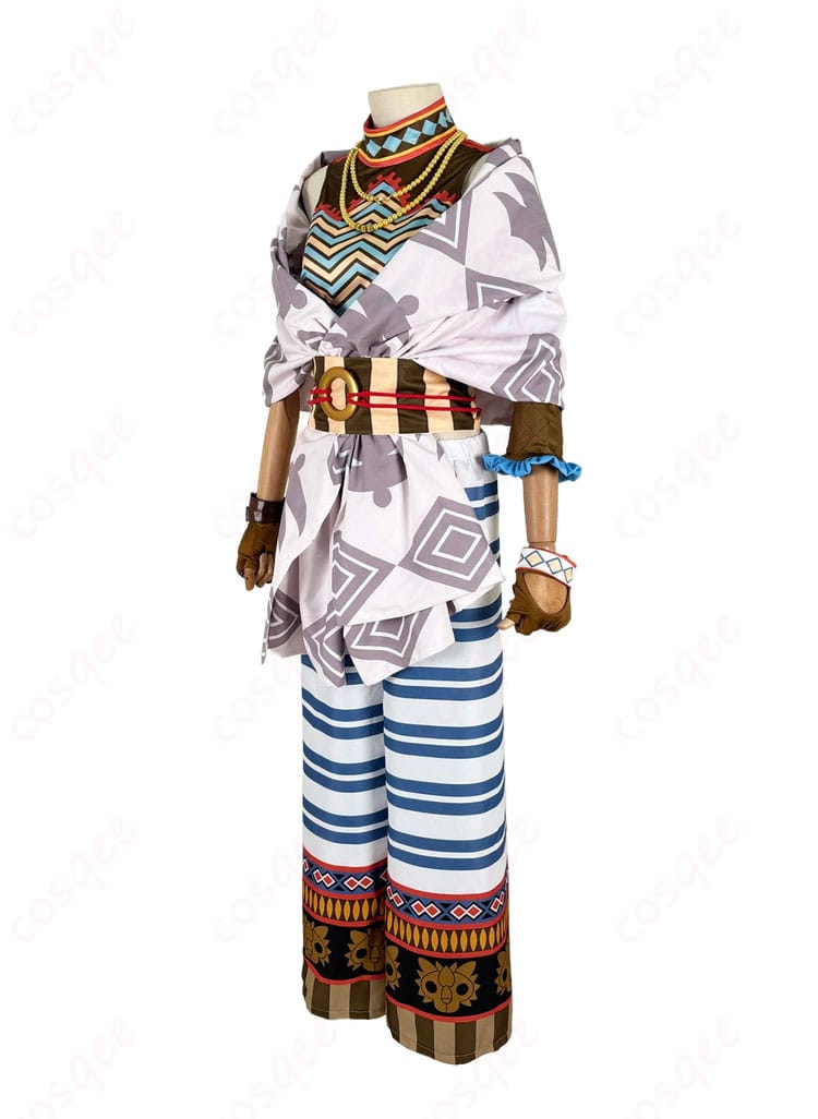 ディズニー ツイステッドワンダーランド レオナ・キングスカラー ハロウィン 百獣の装束 コスプレ衣装-2